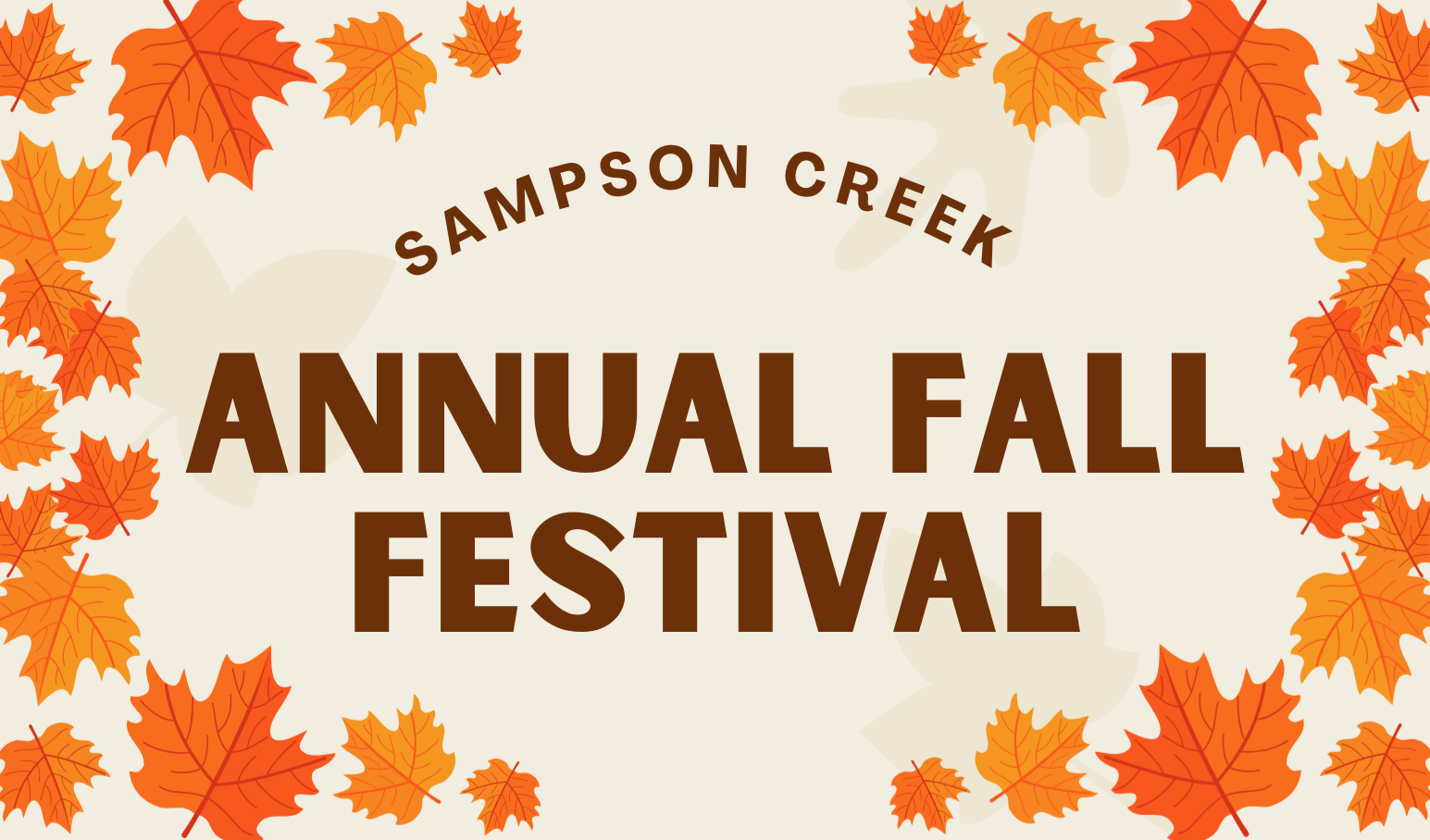 Sampson Creek Annual Fall Festival